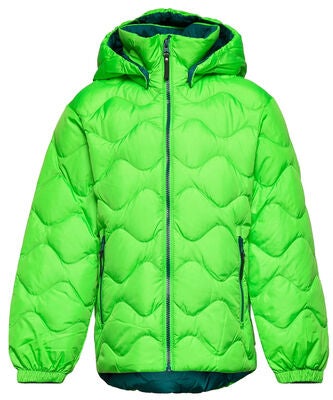 Reima Fossila Lettvektsjakke, Neon Green