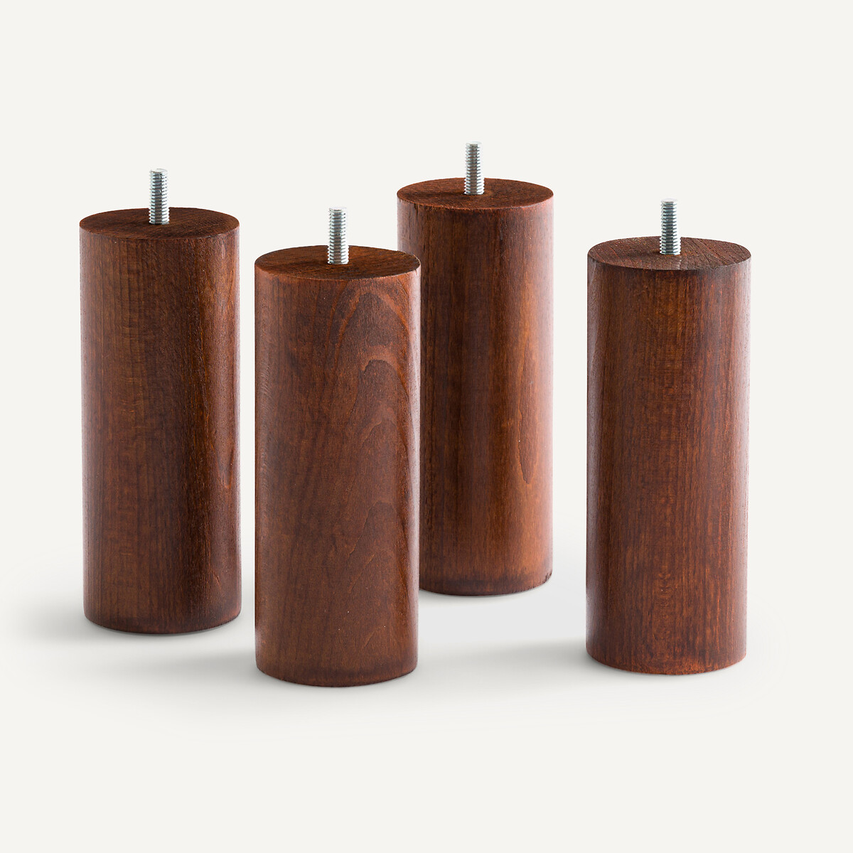 AM.PM<br>Conjunto de 4 pés de cama redondos, Hurtado