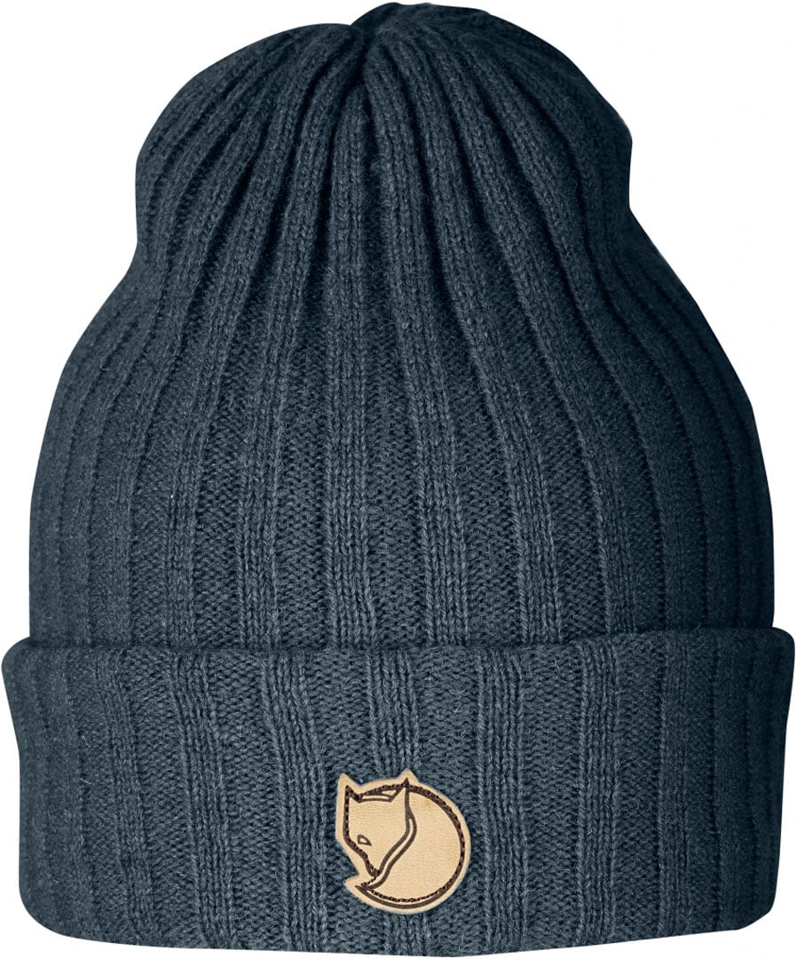 Fjällräven Byron Hat<br>Dobbeltstrikket lue i ull og akryl