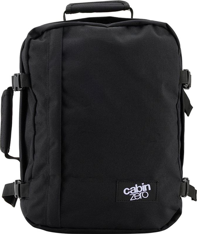 Cabinzero Mini - handbagage rugzak - wizair afmetingen - Absolute Black