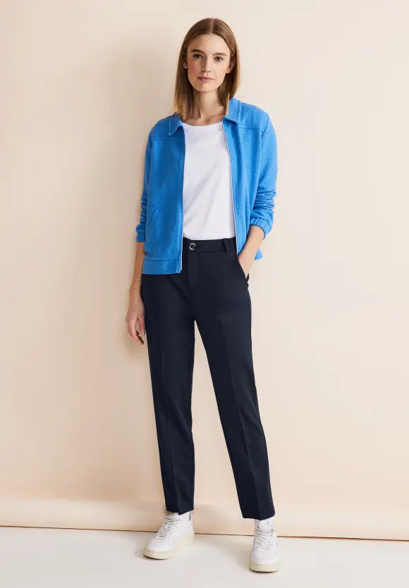 Casual Fit Chinohose - deep blue