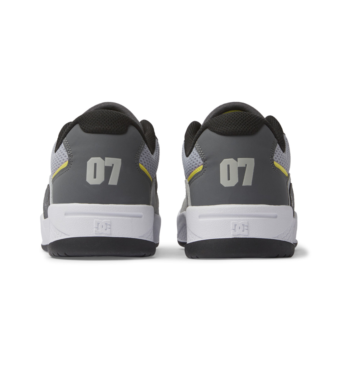 DC Shoes Construct White Grey Yellow 7 US / 39 EU
