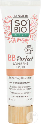 So'Bio Étic BB Perfect Soin 5en1 IP10 N°20 Clair Tube 30ml