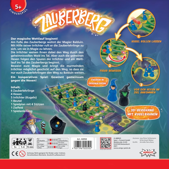 Zauberberg - der magische Wettlauf beginnt! - Kinderspiel des Jahres 2022