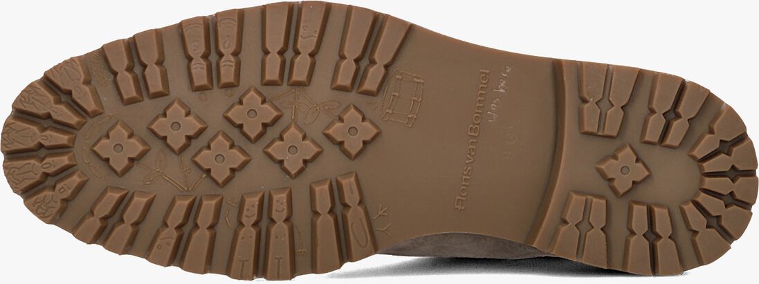 taupe floris van bommel veterboots sfm-80033 sturdi