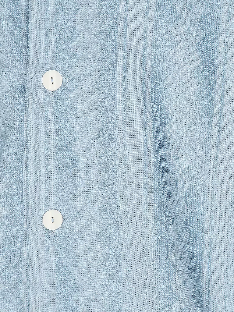 OAS Frottee Poloshirt hellblau