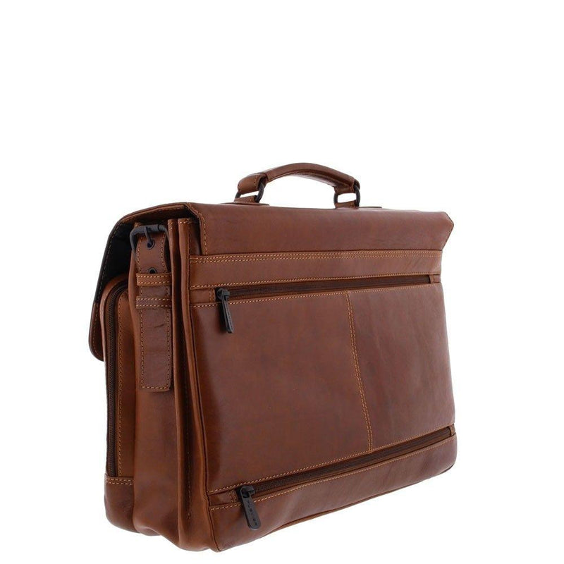 Plevier Morse Laptoptas 15.6 inch Bruin