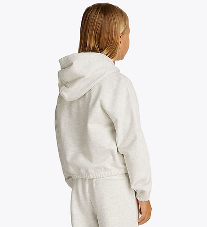 Tommy Hilfiger Kapuzenpullover - Kurz - Pailletten Flagge - Snow