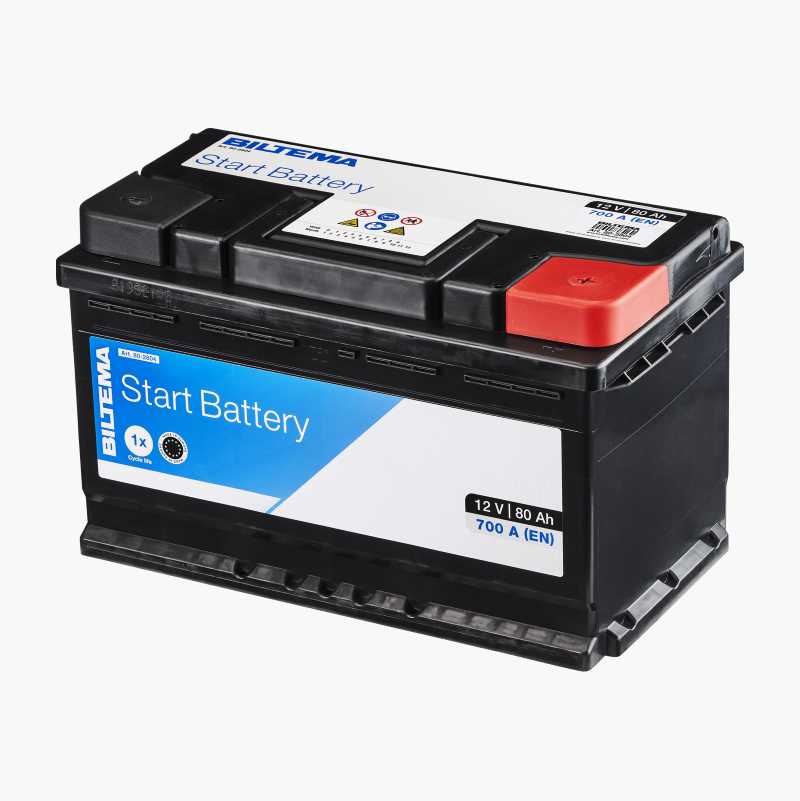 Startbatteri SMF, 12 V, 80 Ah