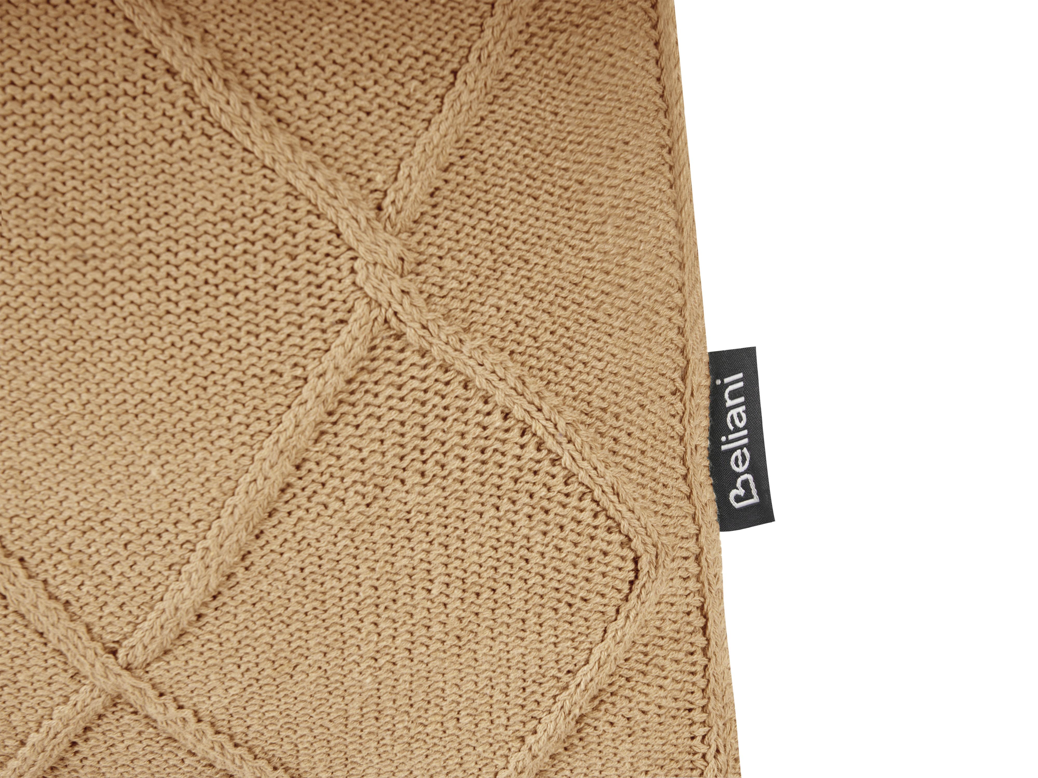 Set van 2 sierkussens CAESIA Katoen 30 x 50 cm Beige effen