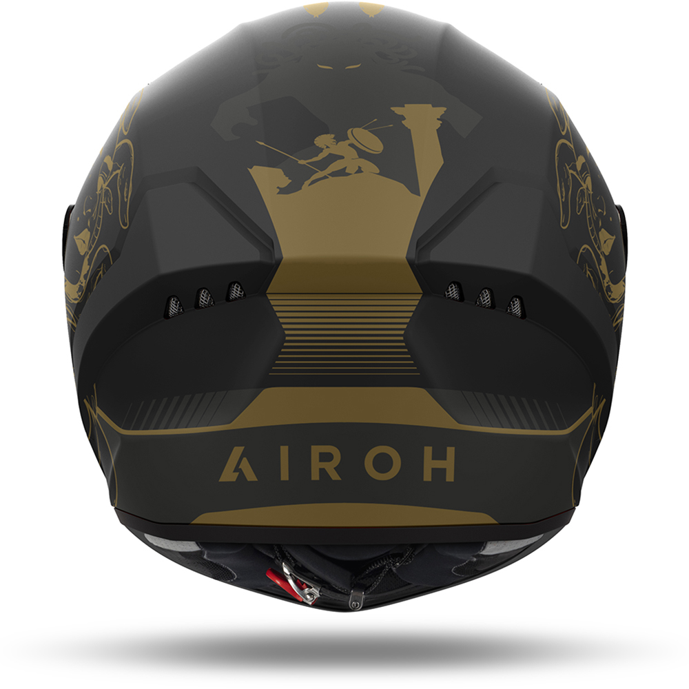 Airoh - Casque Connor Titan Noir / Or / Mat