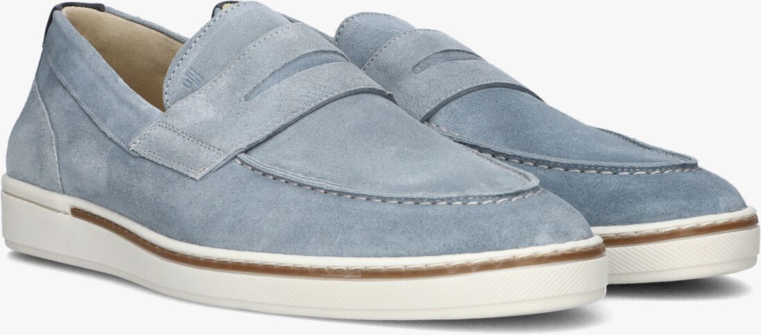 blauwe van bommel loafers sbm-40041