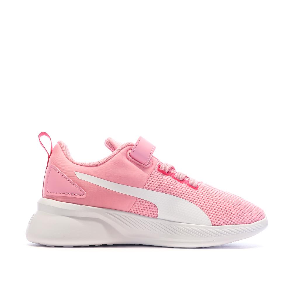 Puma Baskets Rose/Blanche Fille Puma Flyer Runner