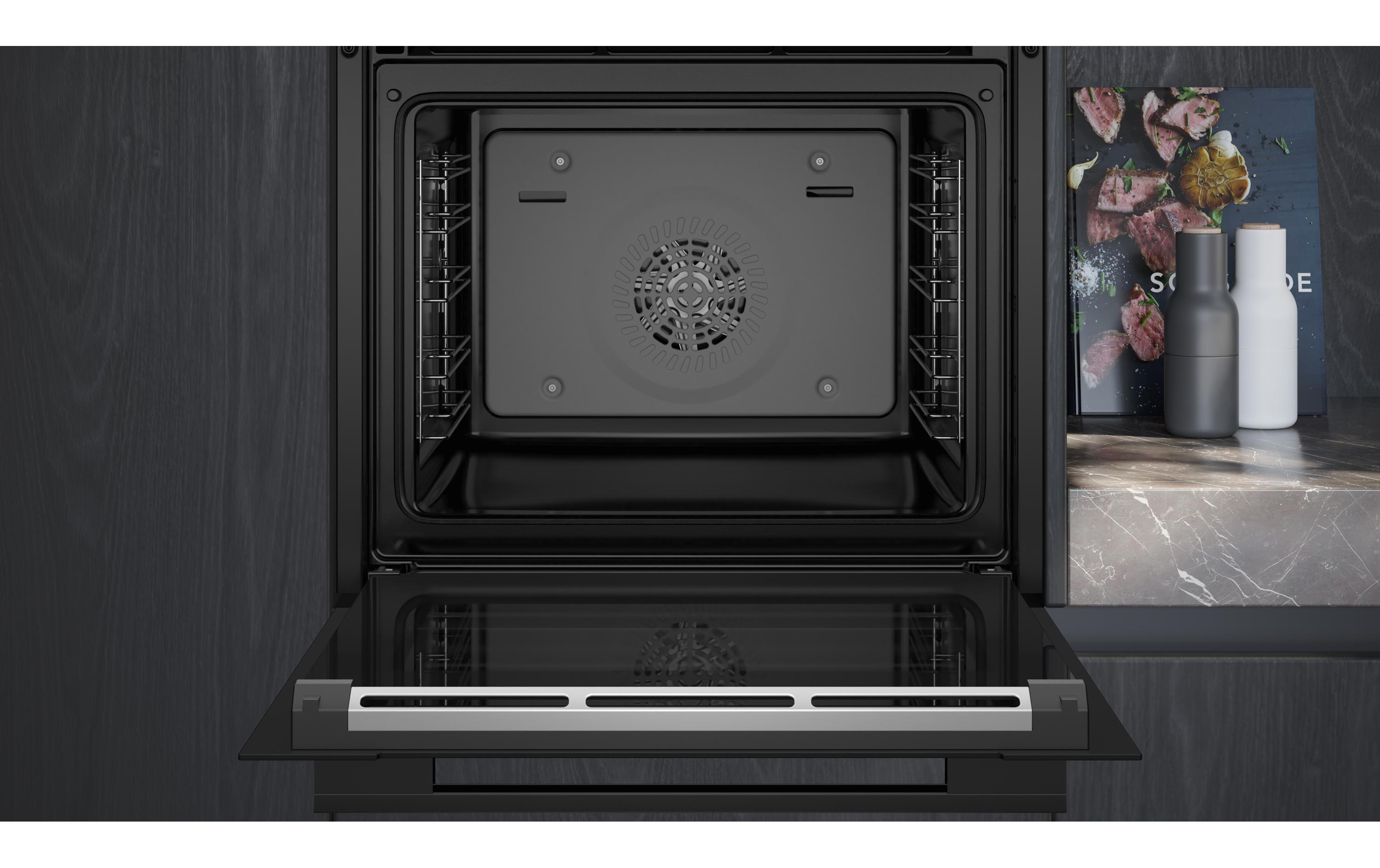 Einbaubackofen HB734G1B1 Schwarz A+<br>Einbauherd
