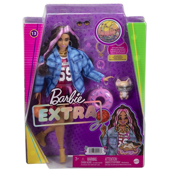 Poupée Barbie extra robe basketball