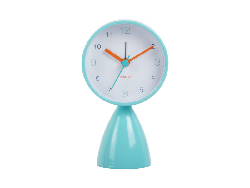 Alarm Clock Funky Vibes KA6023BL Turquoise blue