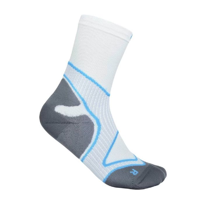 Bauerfeind Herre Strømper Run Performance Socks Mid Cut Hvid