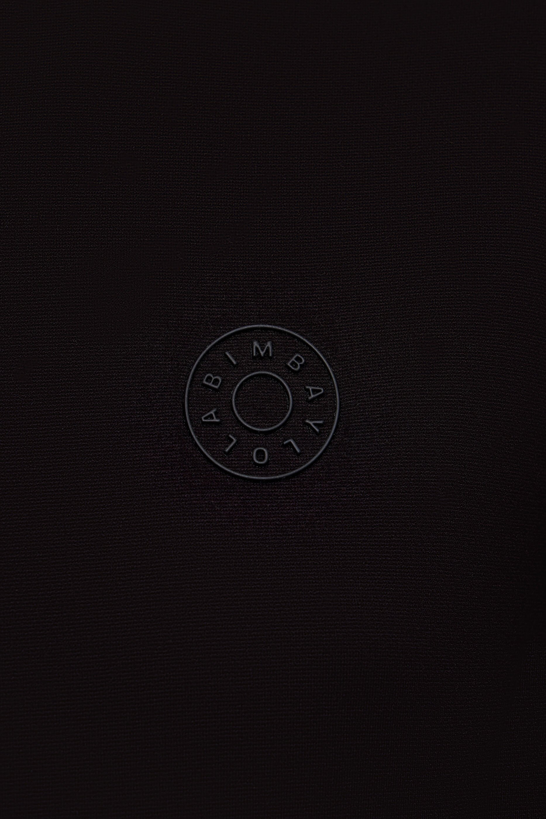 vestido preto de malha Roma