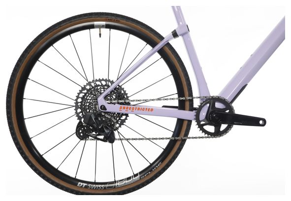 Produit Reconditionné - Vélo de Gravel BMC URS 01 Four Sram Rival eTap AXS/GX Eagle 12V 700 mm Violet/Orange