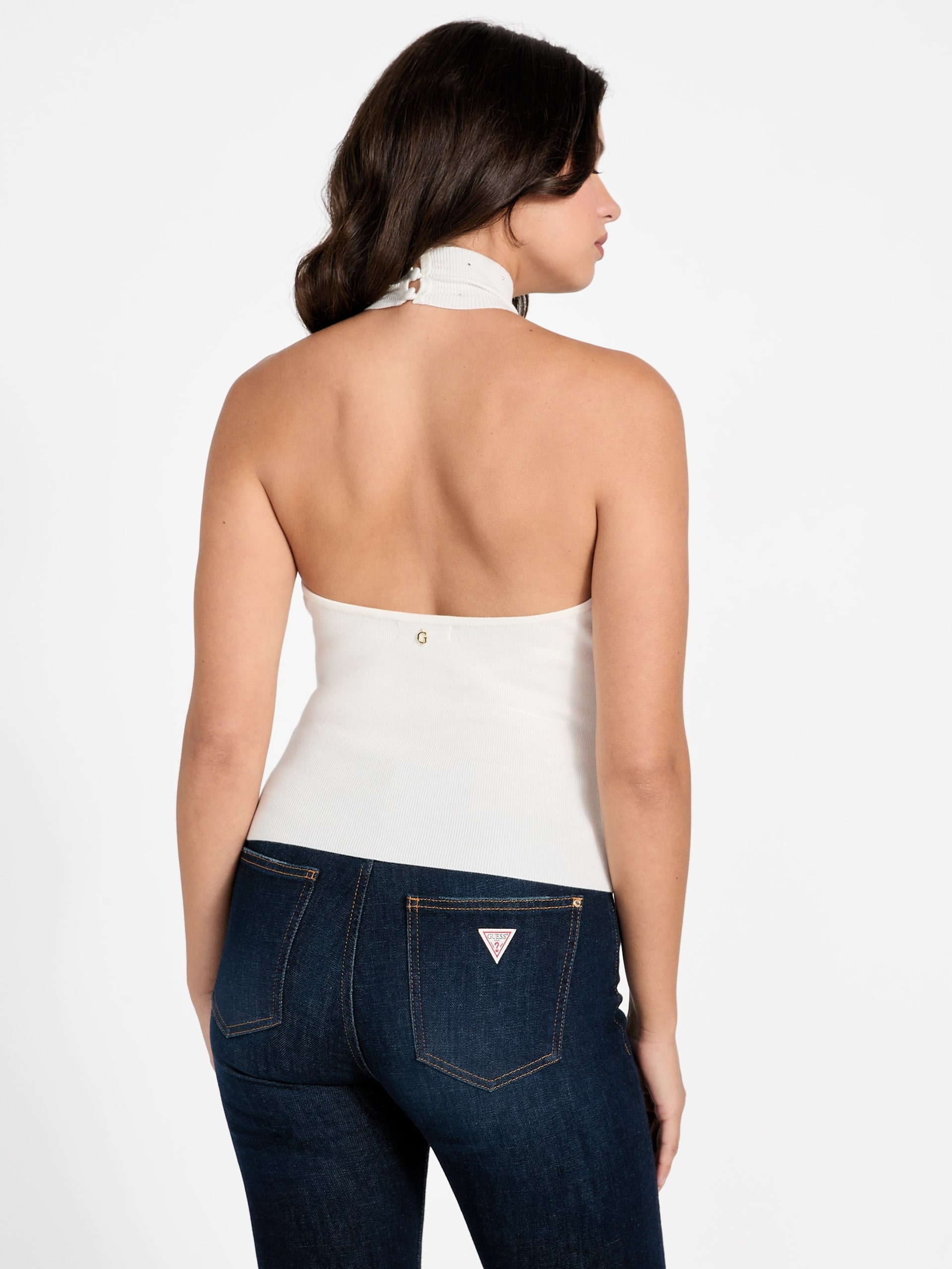 Top de malha Eco Minara com strass