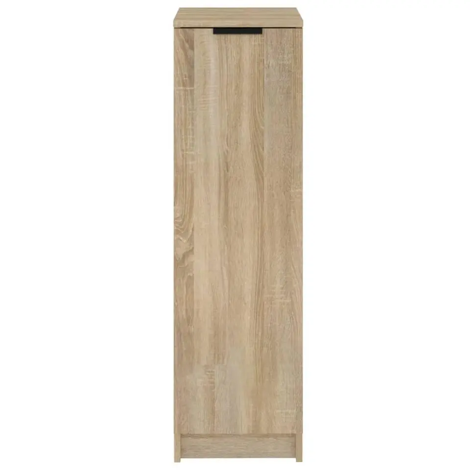 vidaXL - Schoenenrek - Bruin - Bewerkt hout
