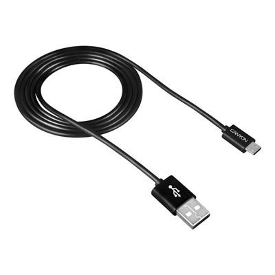 Canyon - câble USB 2.0 / micro USB - 1 m - noir