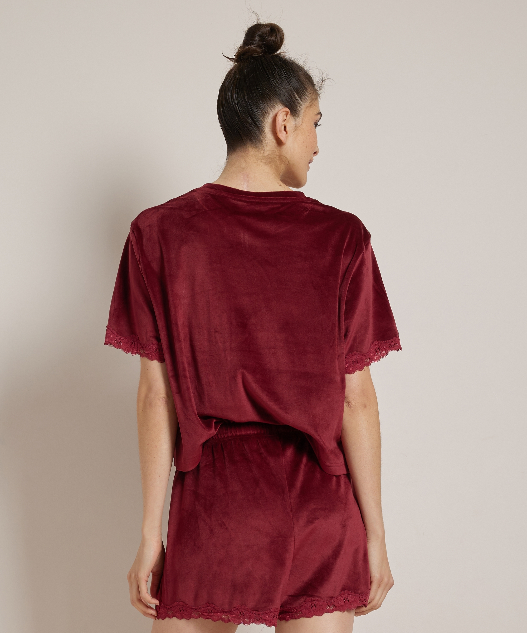 shortama set velours