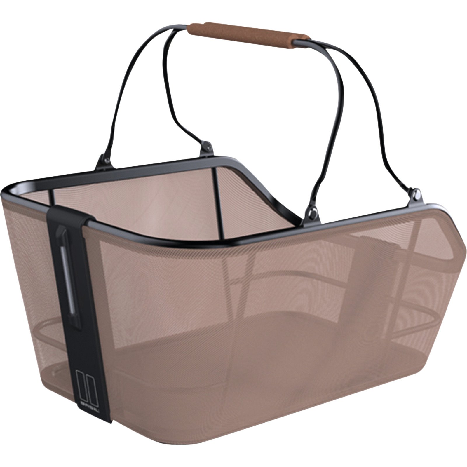 Basil Cento Tech Fiber Nordlicht MIK Fahrradkorb hinten braun