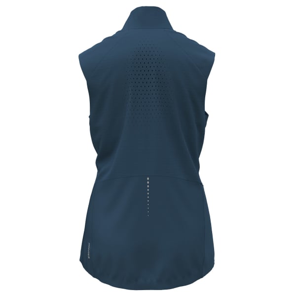 Veste running ODLO ZEROWEIGHT WARM VEST W BLUE WING TEAL/POLYNYA