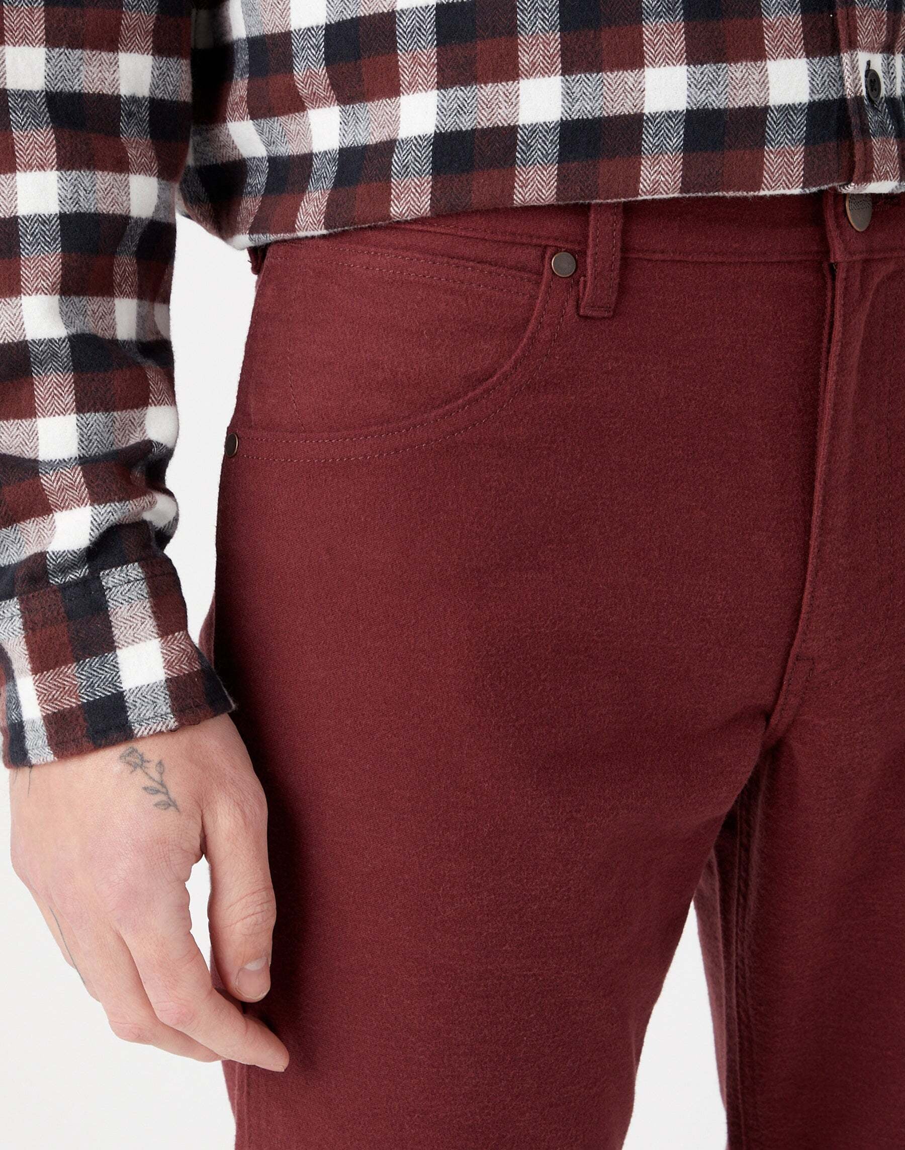 Wrangler Stoffhose »WRANGLER Hosen Greensboro Low Stretch«