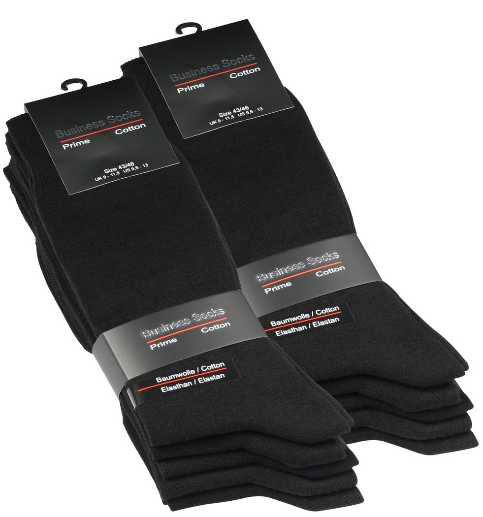 Cotton Prime® 10 Paar Business Socken