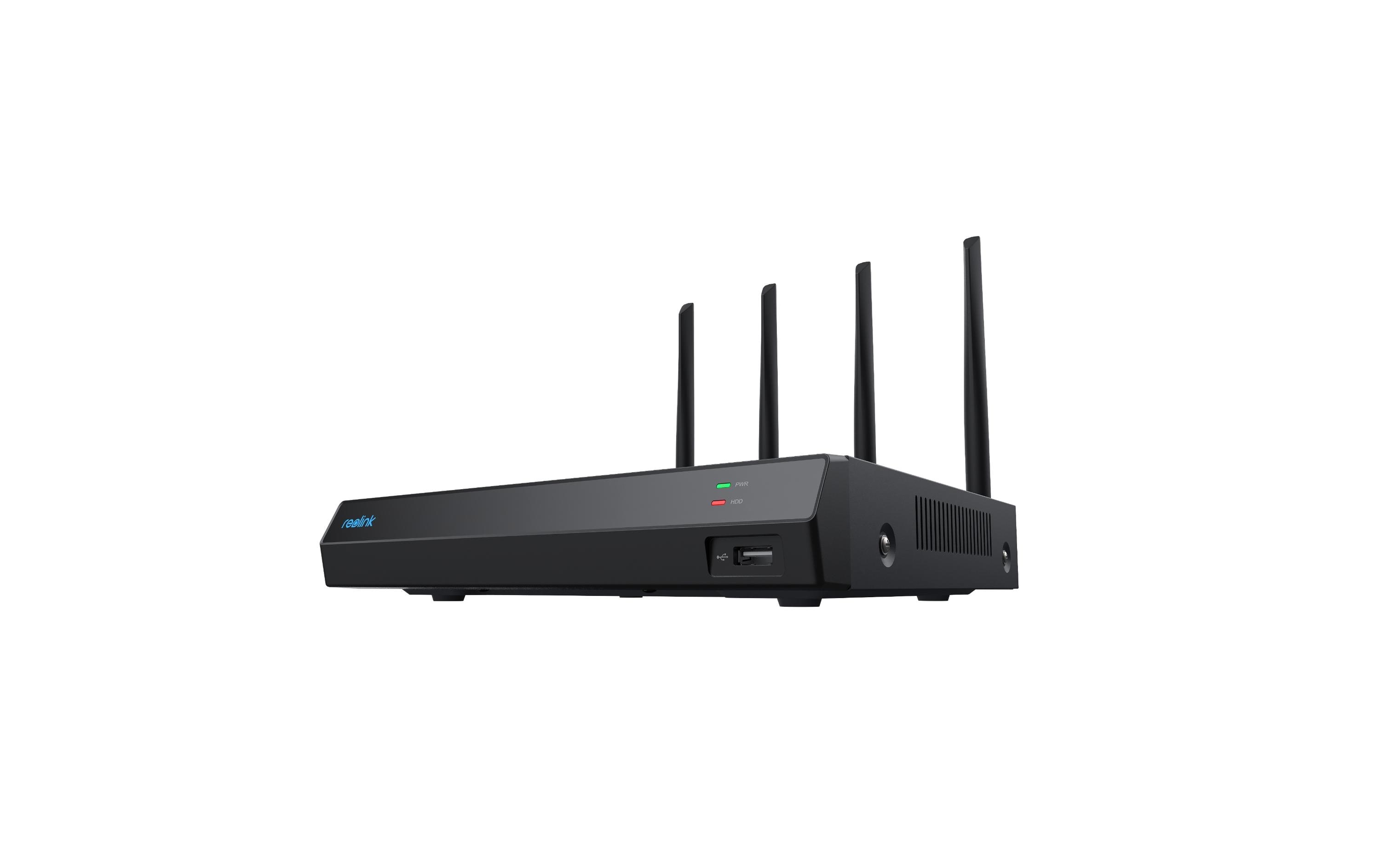 Netzwerkrekorder RLN12W 2 TB, 12 Kanal<br>12-Kanal Wi-Fi 6 NVR Recorder mit 2TB eigebauter HDD für 24/7 lokale Videoaufzeichnung