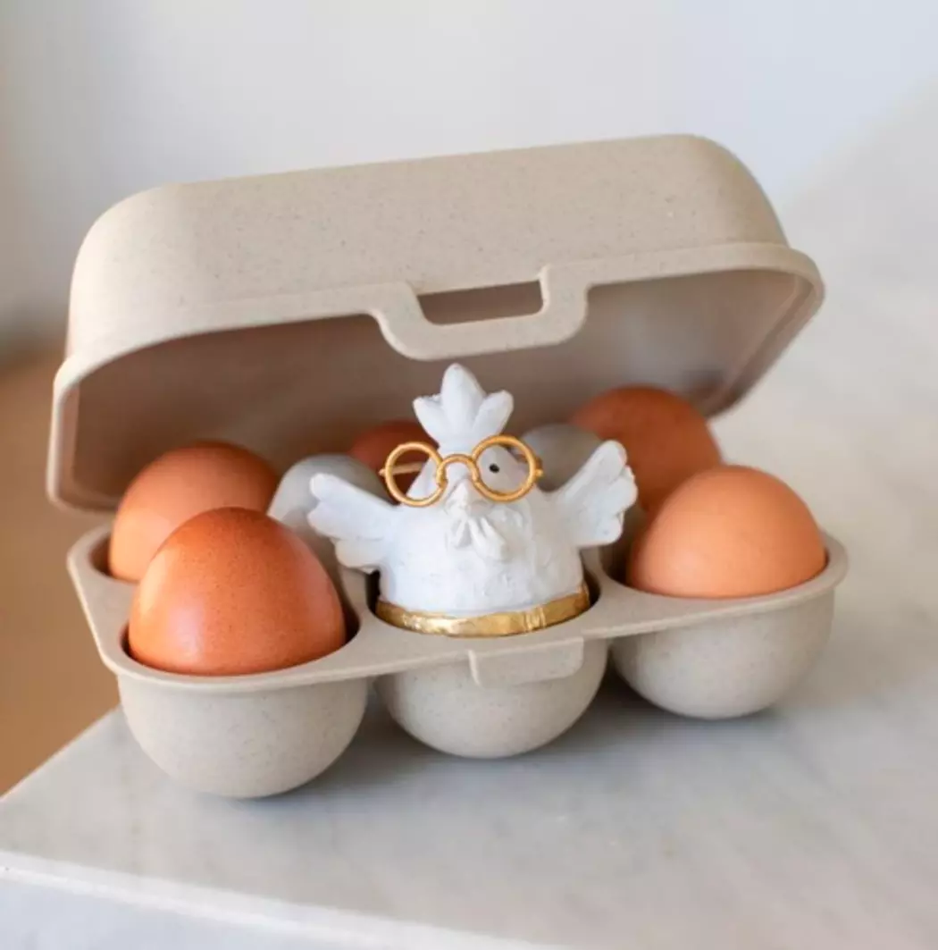 Aufbewahrungsbox Eggs to go 17 x 11,8 cm