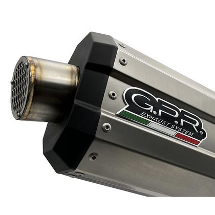 Silencieux GPR DUNE TITANIUM - Gris