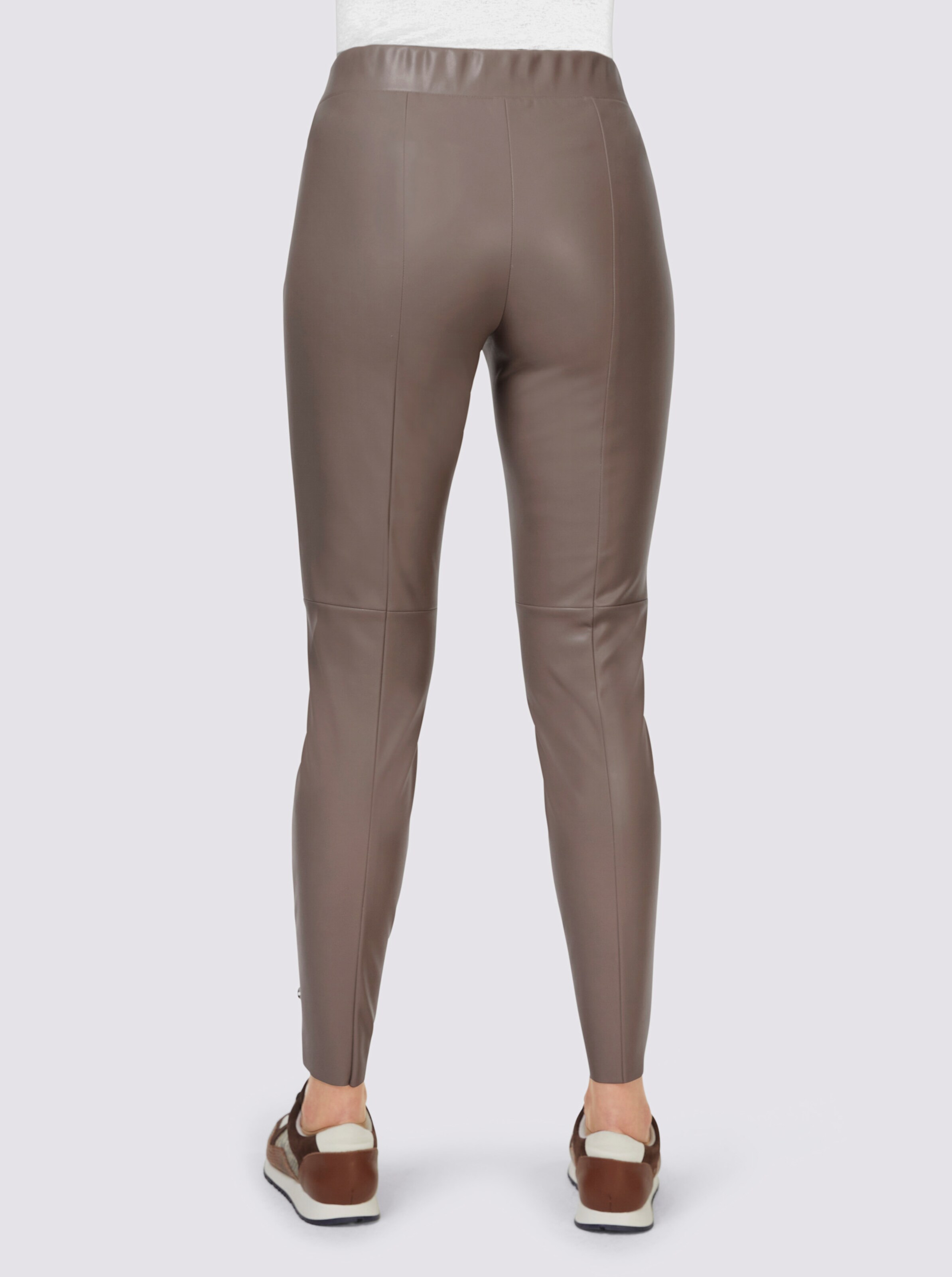 Lederimitat-Leggings