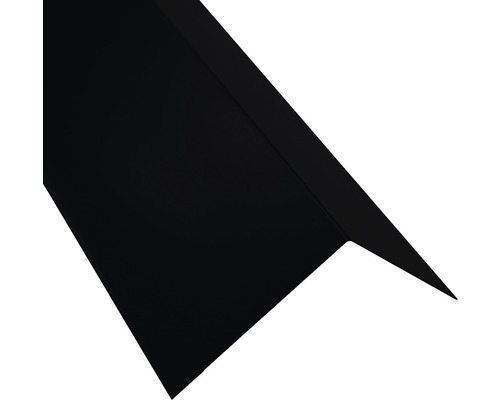 PRECIT gootbeugel zonder druiprand, gitzwart RAL 9005, 2000 mm x 83 mm x 65 mm (materiaaldikte = 0,4 mm)