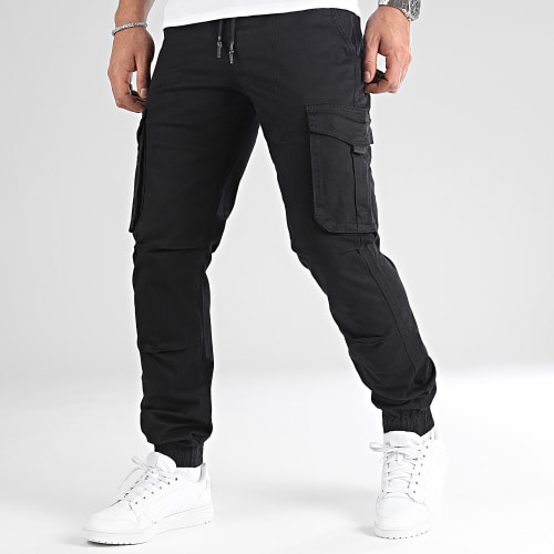 Pantalon Cargo Regular Fit 0219 Noir