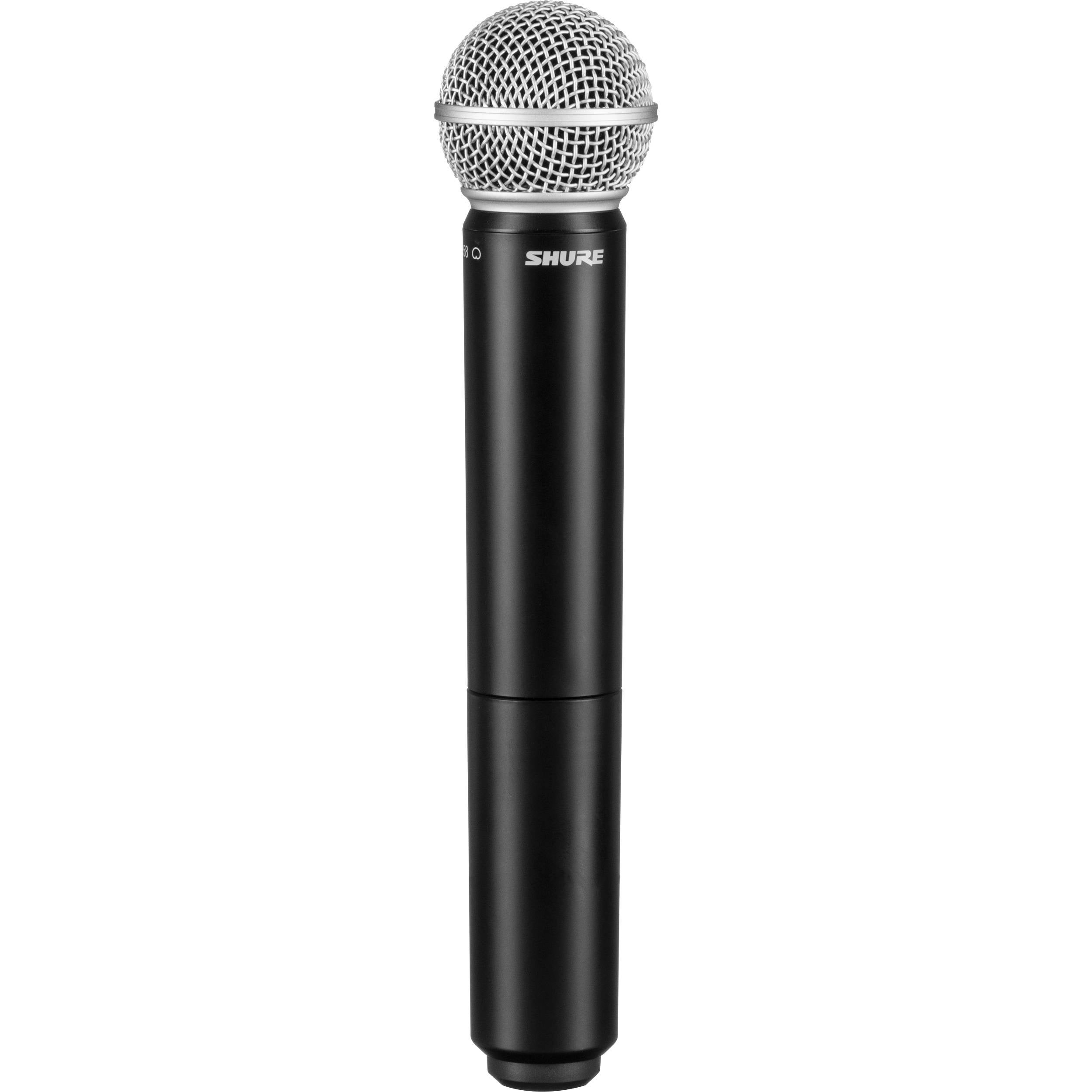 Shure BLX24E/PG58-K3E draadloos handheld systeem (606 - 630 Mhz)