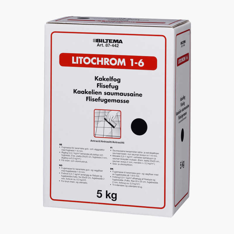 FLISEFUG  ANTRASITT 5KG