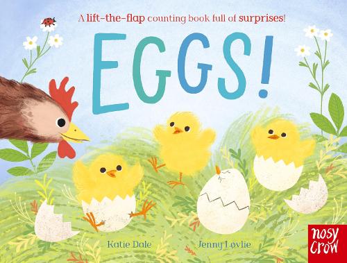 Eggs!: A lift-the-flap counting book full of surprises! (Board book)