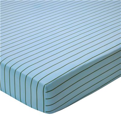 Linge de lit percale feuillage tropical