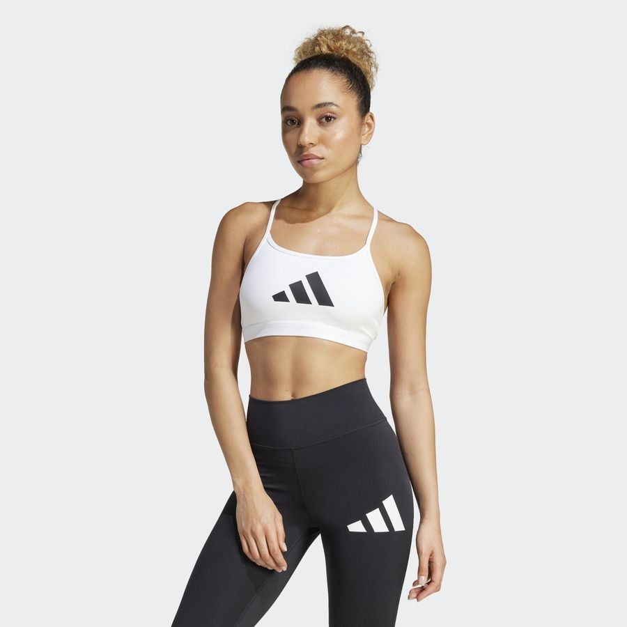 Adidas Aeroreact Big Logo Graphic Bra