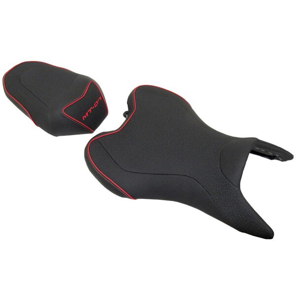 Bagster - Selle Ready Luxe Yamaha MT-07 (2018-2020) Noir / Rouge