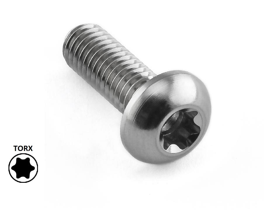 Side Shore Vis Bombée - Torx - Inox A4 - M6 / 19.5 mm