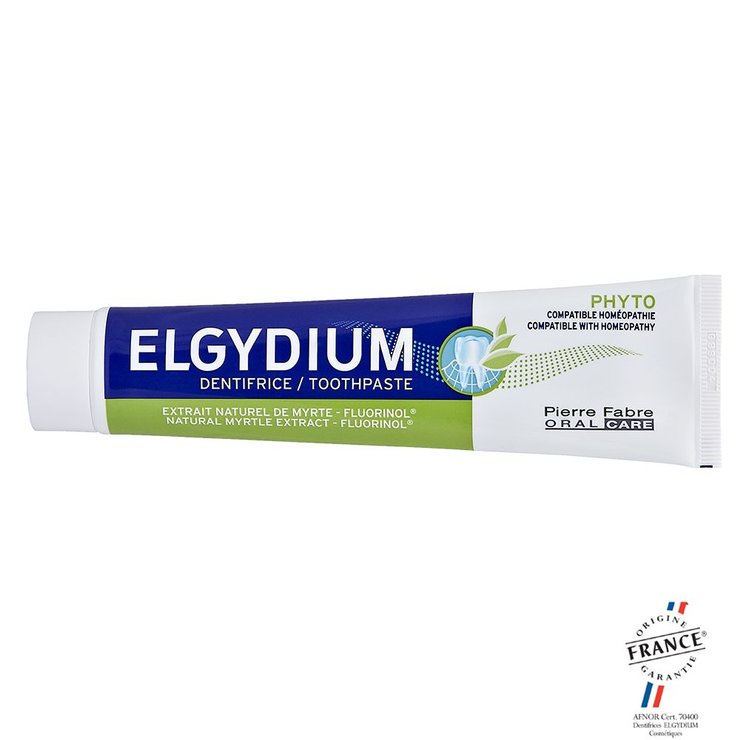 Phyto Dentifrice A L'extrait Naturel De Myrte Et Fluorinol 75ml Elgydium