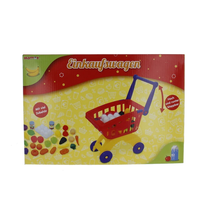 Besttoy - Einkaufswagen mit Zubehör