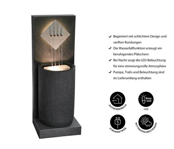 Dehner Polyethylen-Gartenbrunnen Triton,