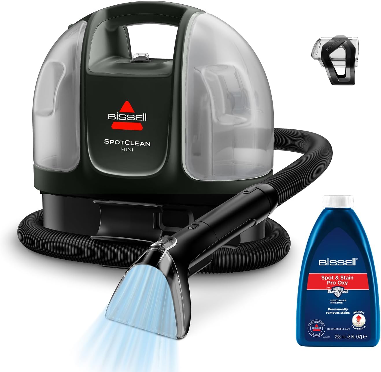 Bissell SpotClean Mini Polsterreiniger Gerät mit Kabel, Tragbarer Teppichreiniger, Optimal für schnelle Reinigungen, Kompakt & Leicht Waschsauger, Mobiler Nasssauger für Auto, Boot, Sofa & Mehr, 41491