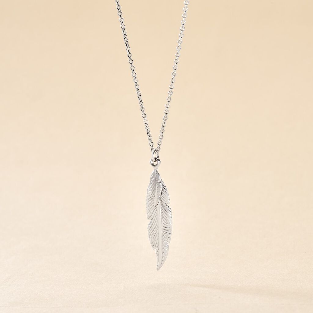 Collier Violka Argent Blanc