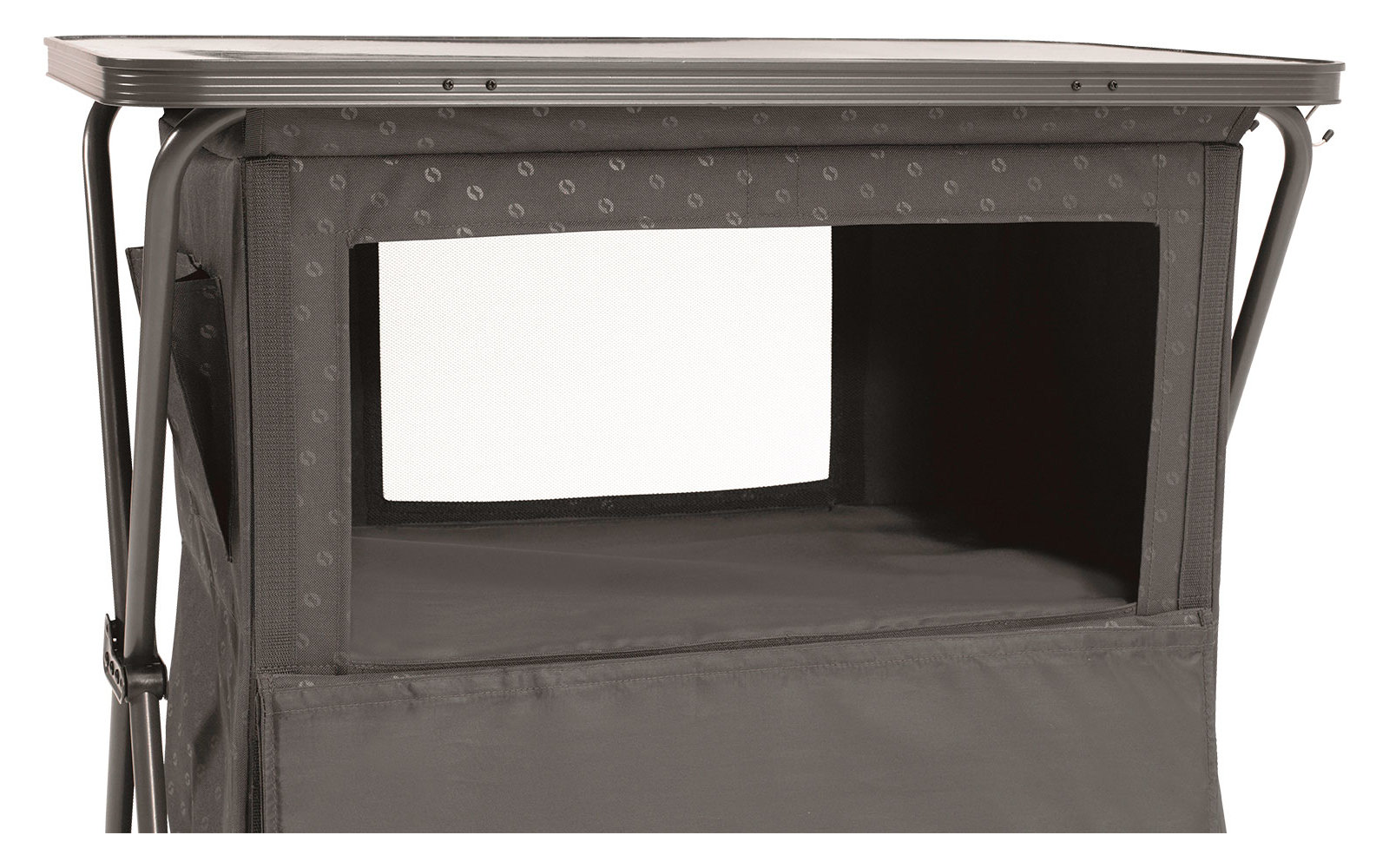 Outwell Campingschrank Bahamas 80 x 80 x 44 cm grau
